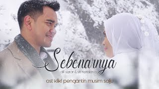 Sebenarnya OST Klik Pengantin Musim Salju  Alif Satar amp Siti Nordiana [upl. by Rotce]