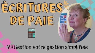 Les écritures comptables de paie  comprendre son bulletin de salaire [upl. by Enyamart259]