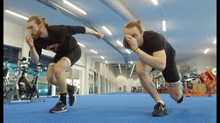 FULL LENGTH Speed Skating Dryland Workout [upl. by Auqinahs927]