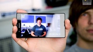 Sony Xperia Z обзор смартфона с 13МП камерой FullHD дисплеем и micro SD характеристики [upl. by Engedus]