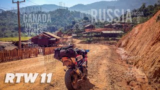 TeapotOne RTW by Motorbike  Episode 11 Thailand amp Laos [upl. by Aihsemot]