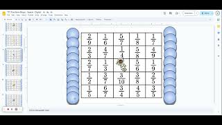 Simplifying Fractions Bingo  SpaceThemed [upl. by Ailil]