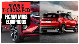 Volkswagen TCross e Nivus PCD Ganham Multimídia e 3 Anos de Garantia [upl. by Annaeoj]