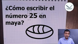 ¿Cómo se escribe 25 en números mayas [upl. by Eidnew]