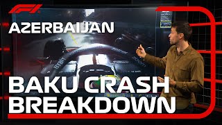 Sainz amp Perez Clash In Baku  Jolyon Palmers Breakdown [upl. by Curnin396]