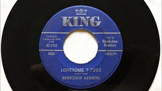 Lonesome 77203  Hawkshaw Hawkins  1963 [upl. by Uhej]