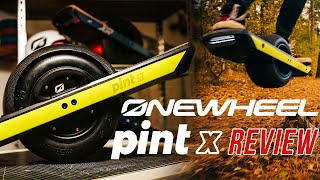 ONEWHEEL PINT X REVIEW  XR REPLACEMENT [upl. by Aigneis]