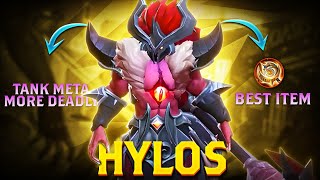 Deadly amp Tanky Hylos Best Build 2024  Hylos Best Emblems 2024  Hylos Gameplay MLBB [upl. by Pol727]