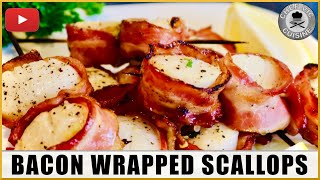 How to Make the BEST Bacon Wrapped Scallops [upl. by Raasch]