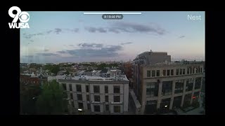 Nest camera captures sound from 14th St shooting in Northwest DC [upl. by Rofotsirk]