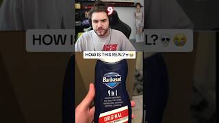 Barbasol 9in1 is this real 😭 viral clips 9in1 [upl. by Lierbag]