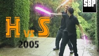 H vs S 2005 lightsaber duel [upl. by Upali779]