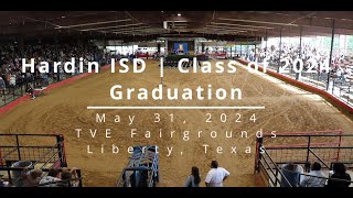 Hardin ISD  2024 Graduation [upl. by Leakcim]