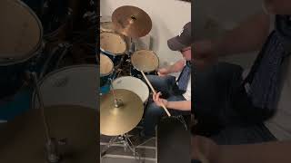 Hungry Heart B Springsteen drum cover 🥁🤓 drumcover drums [upl. by Nwahsauq]