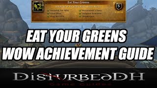 Eat Your Greens Achievement Guide WoW BfA [upl. by Tannenbaum]