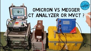 OMICRON vs MEGGER  CT Analyzer or MVCT [upl. by Coumas972]