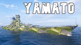 World of WarShips Yamato  6 Kills 332K Damage [upl. by Park636]