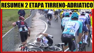 RESUMEN 2 ETAPA TIRRENO ADRIATICO 2024 Richard CARAPAZ [upl. by Waylon929]