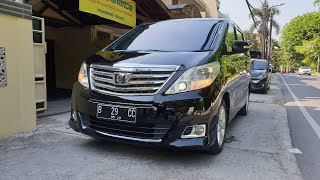 Toyota Alphard Q 35 V6 2012 walkaround amp interior [upl. by Onabru68]