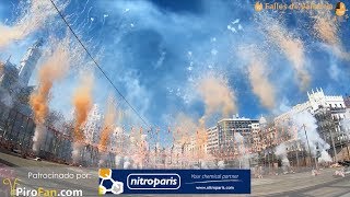 Pirotecnia Valenciana  Mascletà 18 de Marzo Fallas 2019 Valencia [upl. by Forster]