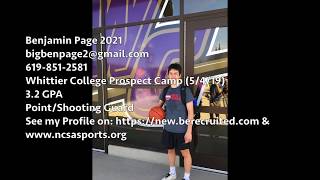 Whittier College Prospect Camp Highlights [upl. by Evadnee]