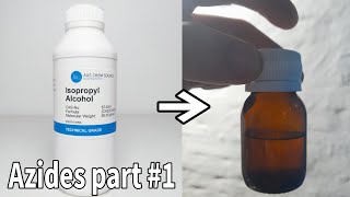 isopropyl nitrite synthesis azides part 1 [upl. by Jonie354]