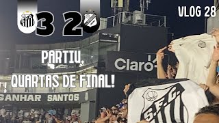 PARTIU QUARTAS DE FINAL  Santos 3x2 Inter de Limeira  VLOG 28 [upl. by Ahteres123]