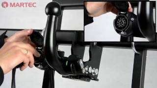 Detachable towbar with horisontal ACS towbar  see how it works [upl. by Boesch173]