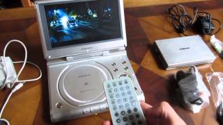 Magnavox Portable DVD Player MPD850 [upl. by Leavitt]