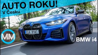 BMW i4 M50  AUTO ROKU S VÝKONEM 544 KONÍ  CZSK [upl. by Bax]