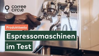 16 Espressomaschinen im Test 🏆 Rancilio Silvia Bezzera BZ10 Profitec Pro 300 im Vergleich [upl. by Naujak]