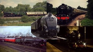 The Best of British Steam Trains 2017 [upl. by Tnelc76]