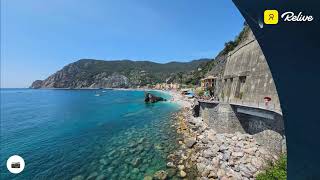 Walk from Monterosso to Vernazza  Italy [upl. by Stig]