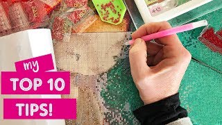 Top 10 Tips for Diamond Painting [upl. by Clinton]