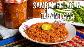 Sambal Belacan Padu Petua simpan tahan lama [upl. by Mmada249]