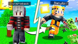 Minecraft but ကျွန်‌တော် Naruto ဖြစ်ပါတယ် [upl. by Yseulte500]