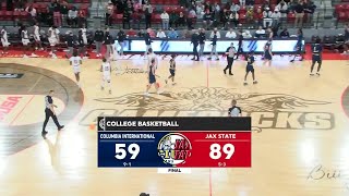 Jacksonville St vs Columbia Intl  Game Highlights [upl. by Omor124]