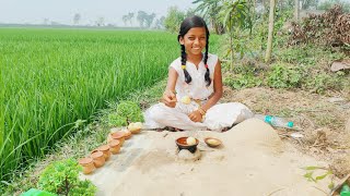 Miniature Pani Puri  Golgappa Recipe  Mini Puchka  Rinis Miniature [upl. by Olwen293]