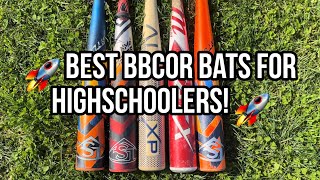 🚀 BEST BBCOR Bats for Highschoolers 🚀 [upl. by Seabrooke]