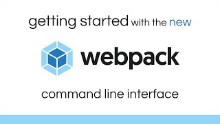 Getting started with the NEW webpack cli [upl. by Branham]