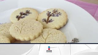 Receta para hacer galletas de lavanda con frutas flores y hierbas [upl. by Joslyn]