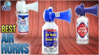 8 Best Air Horns 2018 [upl. by Hans]