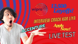 Biggest Layoffs Dell  Wipro Hiring  Accenture Interview Crack  Apply Now [upl. by Tan111]