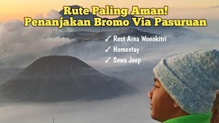 Rute Perjalanan WISATA BROMO lewat PASURUAN [upl. by Volnak]