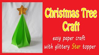 Christmas Crafts  Easy DIY Paper Christmas Tree [upl. by Lillith]