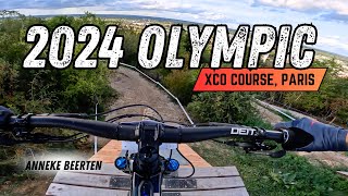 2024 Olympic XCO  COURSE preview [upl. by Enelhtak324]