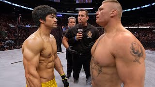 Bruce Lee vs Brock Lesnar  Jeet Kune do Vs MMA [upl. by Aicilec]