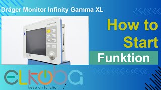 Quickstart Draeger Monitoring Infinity Gamma XL Anzeige von Spannung und Strom an Labornetzteil [upl. by Spoor]