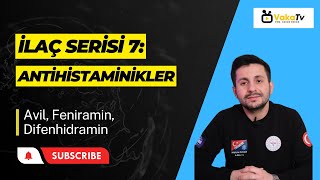 İlaç Serisi 7 Antihistaminikler Avil Feniramin Difenhidramin [upl. by Ecirehc748]