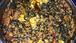 HOW I PREPARE KONTOMIRE STEW  GHANA PALAVA SAUCE [upl. by Stilwell]